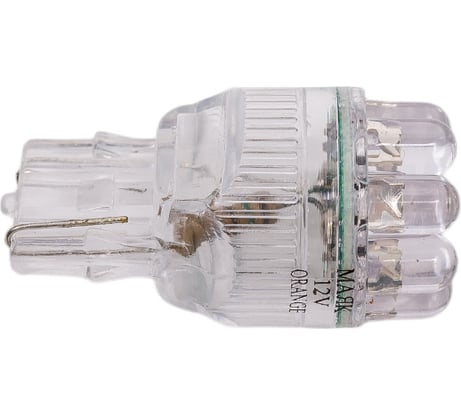 Автомобильная лампочка светодиод МАЯК 4606735522358 ORANGE 12V, T20, 9LEDW3x16d, стоп 12T20-Or\9LED