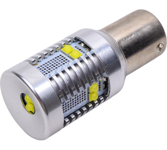 Автомобильная лампочка МАЯК 360 SUPER WHITE CANBUS LED 12V, T25, 10SMD(2525), BA15s, 2 шт в блистере 12T25/CAN07/2BL