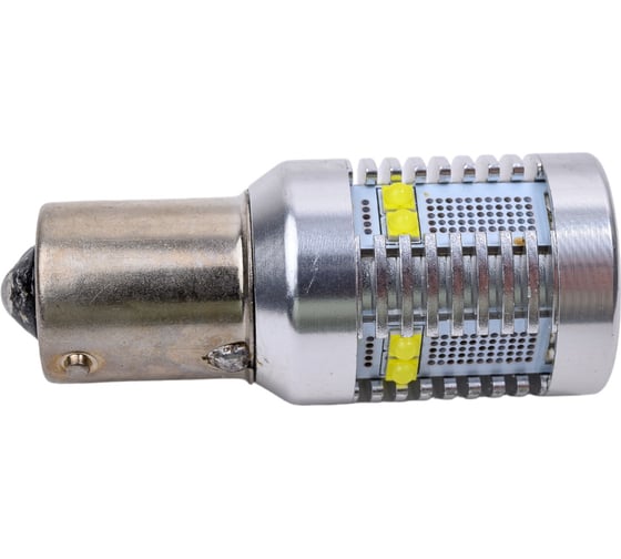 Автомобильная лампочка МАЯК 360 SUPER WHITE CANBUS LED 12V, T25, 10SMD(2525), BA15s, 2 шт в блистере 12T25/CAN07/2BL