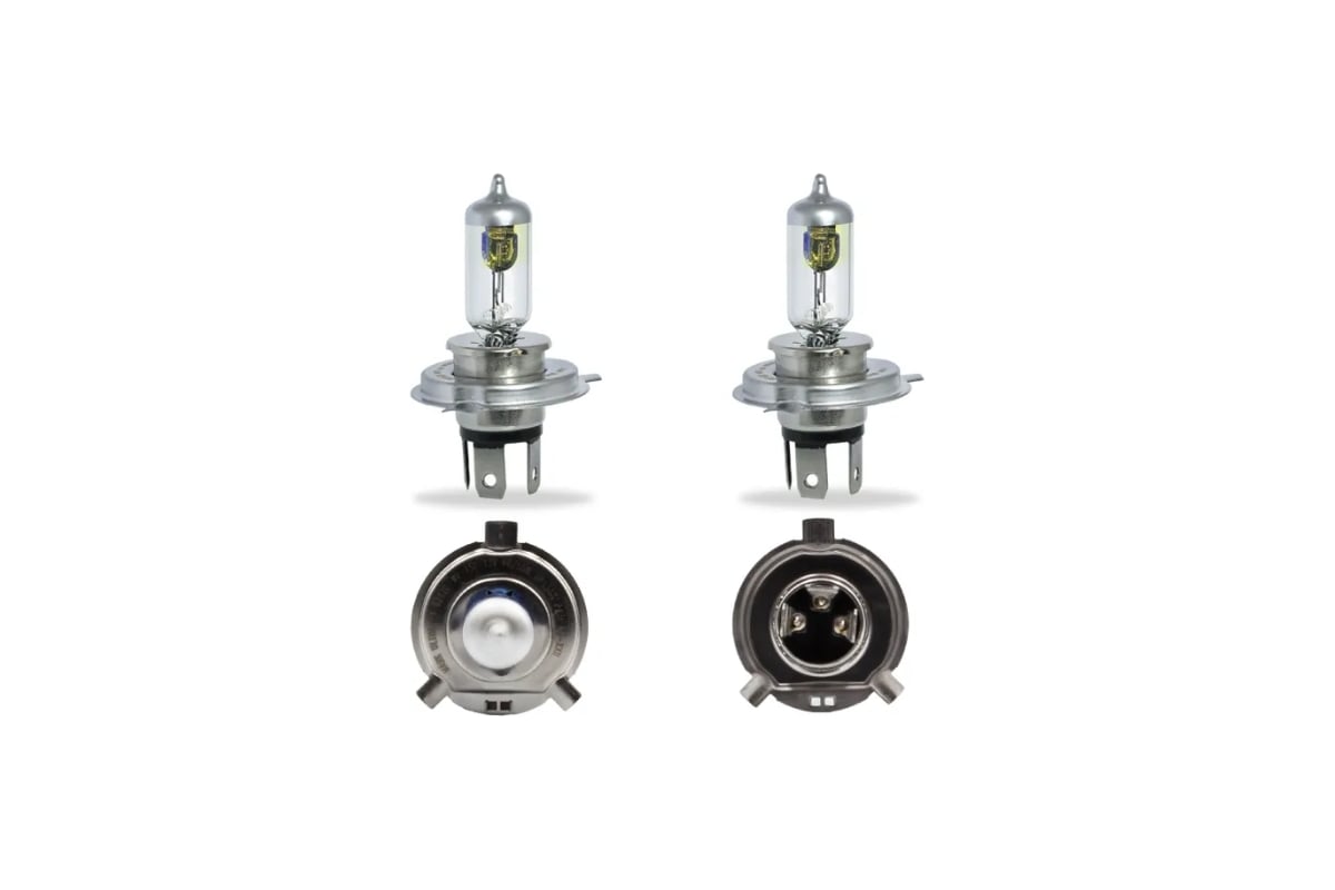 Автомобильная лампа МАЯК Н 4 12V 60/55W P43t Gold +60% ULTRA 82420G+60 ...