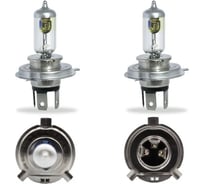 Автомобильная лампа МАЯК Н 4 12V 60/55W P43t Gold +60% ULTRA 82420G+60