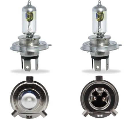 Автомобильная лампа МАЯК Н 4 12V 60/55W P43t Gold +60% ULTRA 82420G+60