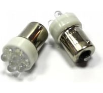 Автомобильная лампочка светодиод МАЯК 4660007272921 WHITE 24V, T15, 5LED, BA15s, стоп, габариты 24T15-W\5LED