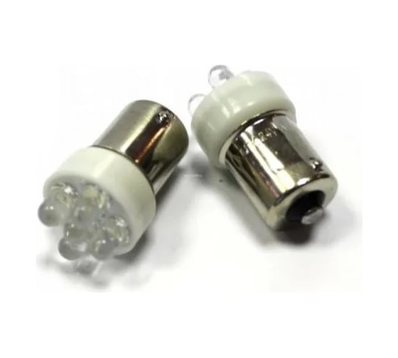 Автомобильная лампочка светодиод МАЯК 4660007272921 WHITE 24V, T15, 5LED, BA15s, стоп, габариты 24T15-W\5LED