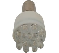 Автомобильная лампочка светодиод МАЯК 4660007274345/4660007274345 WHITE 12V, T25, 9LED, BA15s, стоп, габариты 12T25-W\9LED