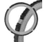 Оплетка SKYWAY Crome-2 M, черно-серая, экокожа S01102061 1
