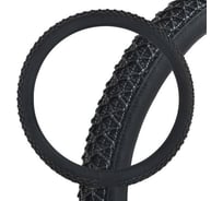 Оплетка SKYWAY Modern-3 L, черная, экокожа S01102259