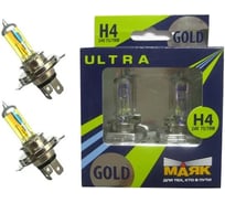 Автомобильная лампа МАЯК Н4 24V 75/70W P43t Gold +60% ULTRA 84430G+60