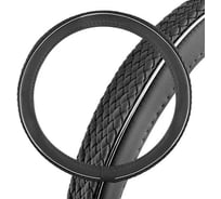 Оплетка SKYWAY Modern-1 M, черная, экокожа S01102252