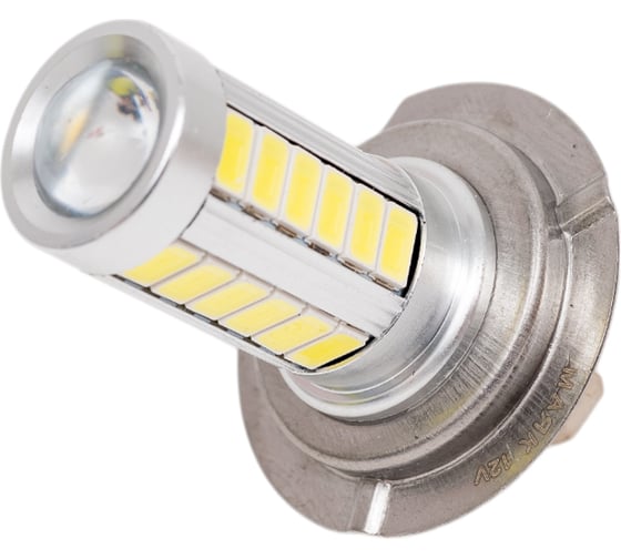 Светодиод МАЯК 12V Н 7 31SMD (5730) 16W PX26d WHITE LENS 360 ULTRA A-26 12H7\A-26