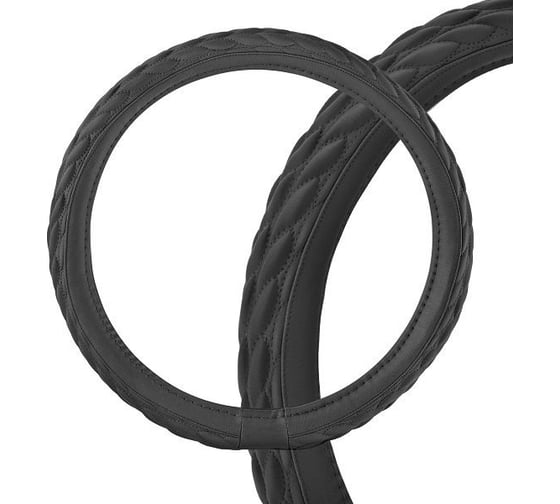 Оплетка SKYWAY Modern-4 L, черная, экокожа S01102228 1