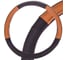 Оплетка SKYWAY Combo-3 L, черно/оранжевая, экокожа S01102368 1