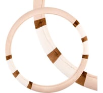 Оплетка SKYWAY Arctic-4 L, бежевая, искусственный мех S01107004