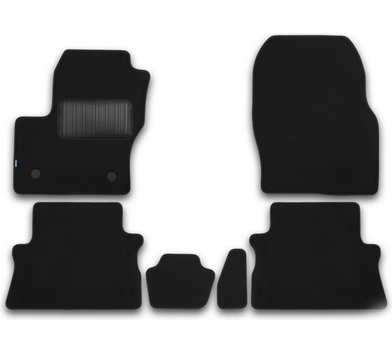 Коврики в салон Klever Premium Ford Kuga, 2013-2016, кроссовер, 6 шт. KVR03164122110kh