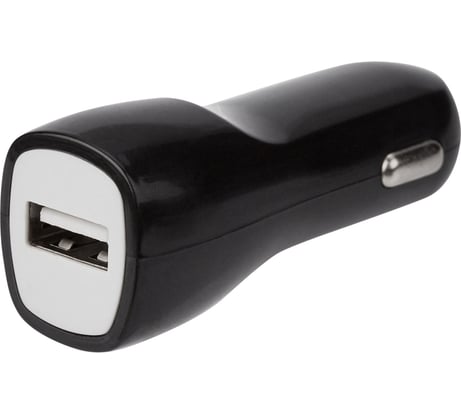 Зарядное устройство в прикуриватель REXANT USB, 5V, 1000mA, черное 16-0279