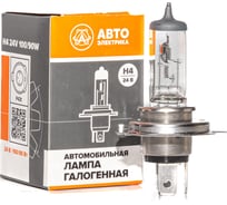 Автолампа АВТОЭЛЕКТРИКА h4 24-100/90 p43t, галогенная 24 в 09.02401 31474569