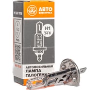 Автолампа АВТОЭЛЕКТРИКА h1 24-70 p14.5s, галогенная 24 в 09.02391