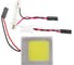 Панель светодиодная SKYWAY T10, 12V, 48 SMD диодов, 40х35 мм., с корпусом, белая ST10_SJ-40mm-35mm-48SMD-with housing 1