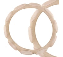 Оплетка SKYWAY Sponge classic 10 подушечек, L, бежевая замша S01101044