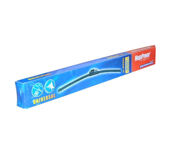 Щетка стеклоочистителя MEGAPOWER "PREMIUM" ALL SEASONS 400мм бескаркасная M-76016 1
