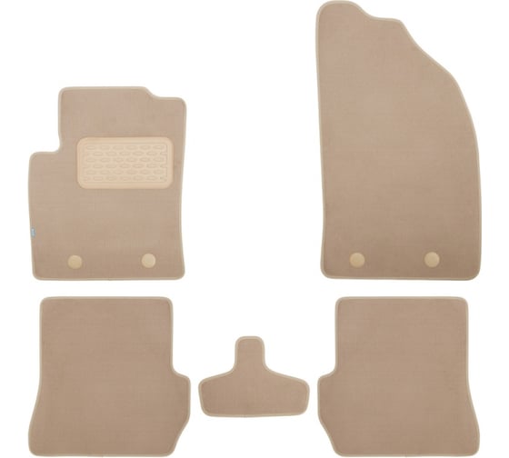Коврики в салон Premium Klever FORD Fusion АКПП 2002-2012, хб., 5 шт, КLEVER04160622112kh 1