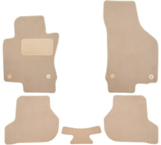 Коврики в салон Premium Klever VOLKSWAGEN Jetta V АКПП 2005-2011, сед., 5 шт, КLEVER04511422112kh 1