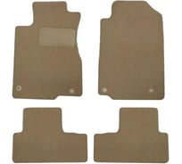 Коврики в салон Premium Klever HONDA CR-V, 2015-, кросс., с сабвуфером, 4 шт, КLEVER04183122112kh