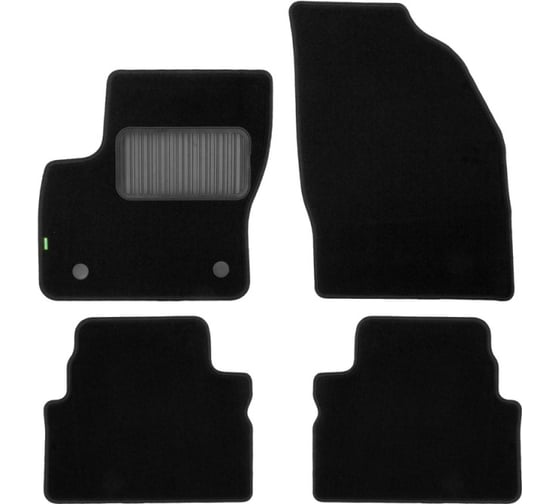 Коврики в салон Standard Klever FORD Kuga АКПП 2008-2013, внед., 4 шт, КLEVER02162001210kh 1