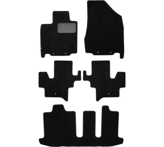 Коврики в салон Premium Klever INFINITI JX АКПП 2012-2014, кросс., 5 шт, КLEVER03761422110kh 1