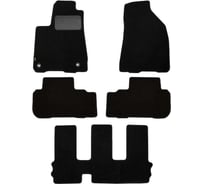 Коврики в салон Econom Klever TOYOTA Highlander 2014-, внед., 5 шт, KVR01487501200k
