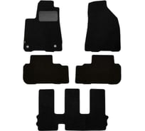 Коврики в салон Standard Klever TOYOTA Highlander 2014-, внед., 5 шт, KVR02487501210kh
