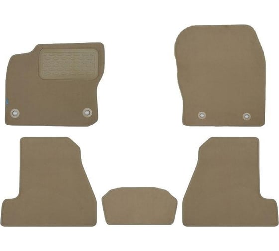 Коврики в салон Premium Klever FORD Focus III 2015-2018, 2018-, сед., 5 шт, КLEVER04166822112kh