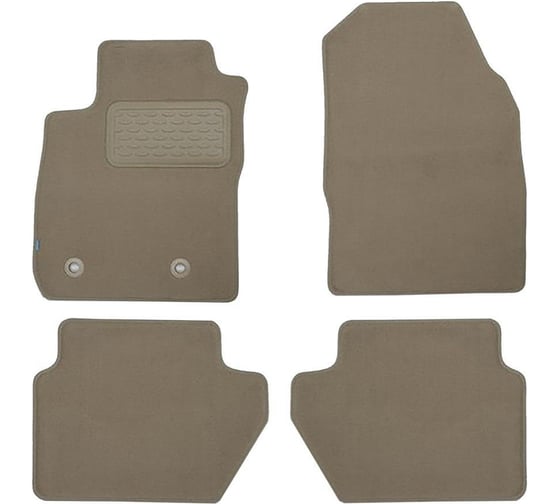 Коврики в салон Premium Klever TOYOTA Auris 2009-2013, хб., 4 шт, КLEVER04481622112kh 1