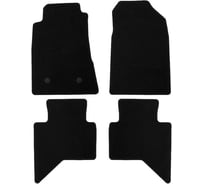 Коврики в салон Econom Klever ISUZU D-Max 2016- пикап, 4 шт. текстиль, КLEVER01210101200k