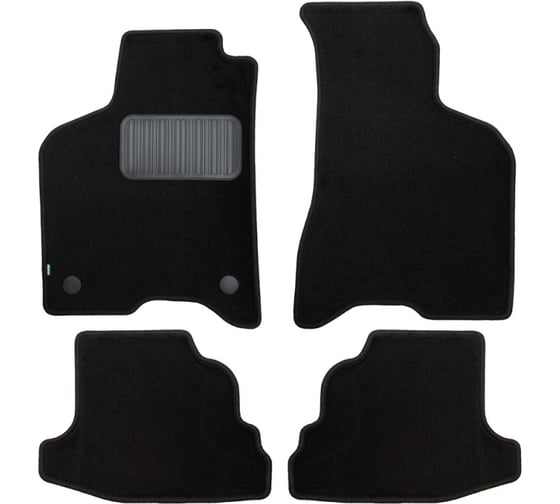 Коврики в салон Standard Klever VOLKSWAGEN Lupo 1999-2005, хб., 4 шт, текстиль КLEVER02514001210kh 1
