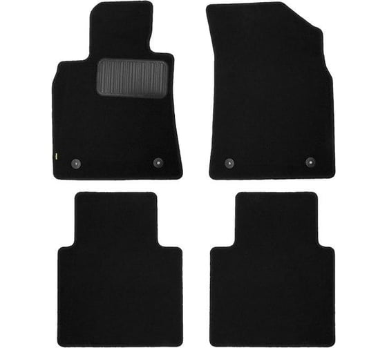 Коврики в салон Standard Klever GEELY GC9, 2016- сед., 4 шт. текстиль КLEVER02751101210kh 1