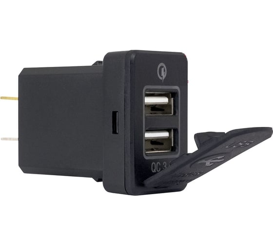 Розетка-USB РИФ 2 QC 3.0 для Toyota 30x22x38 RIF22-4-1013800