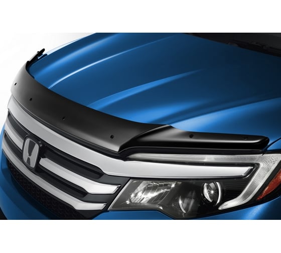 Дефлектор капота REIN KIA RIO III 2011-2017 RЕINHD675