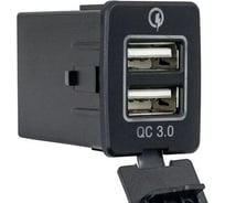 Розетка-USB РИФ 2 QC 3.0 для Nissan 30x22x38 RIF22-4-1013900