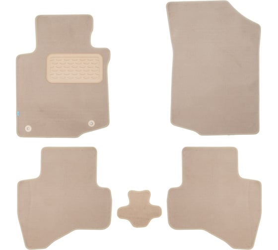 Коврики в салон Klever Premium PEUGEOT 107 3D, 5D 2005-, хб., 5 шт. КLEVER04380722112kh 1