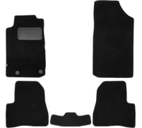 Коврики в салон Klever Premium PEUGEOT 206 1998- сед., хб., 5 шт. текстиль КLEVER03380122110kh