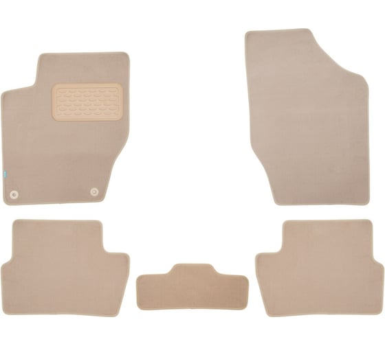 Коврики в салон Klever Premium PEUGEOT 308 2007-2014, хб., 5 шт. КLEVER04381122112kh