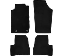 Коврики в салон Klever Econom PEUGEOT 206 1998- сед., хб., 4 шт. текстиль КLEVER01380101200k