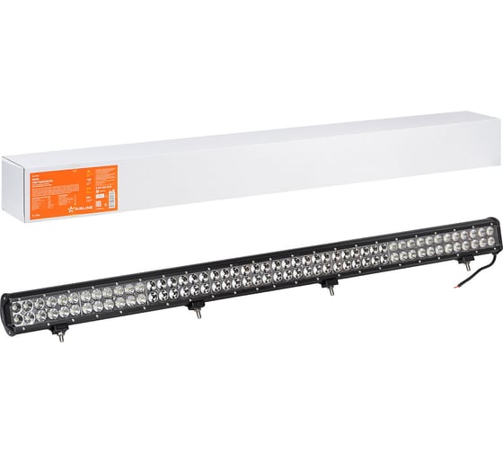Светодиодная фара Airline двухрядная балка, 96 LED комбинированный свет, 288W, 1116x78x65мм, 12/24V ALED055