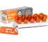 Автолампа АВТОЭЛЕКТРИКА а12-21-2 ba15s orange оранжевая, 12 в, 09.02360 1