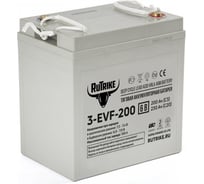 Тяговый AGM аккумулятор RUTRIKE 3-EVF-200 6V, 220 A/H C3  22597 022597