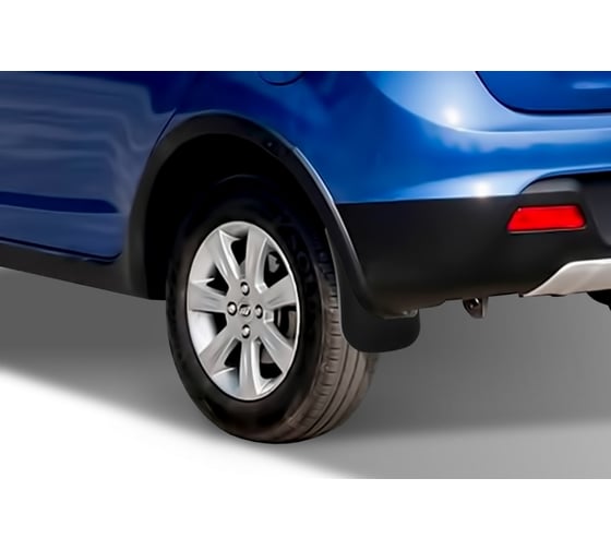 Брызговики задние FROSCH LIFAN X50, 06/2015-, Кроссовер, 2 шт. в коробке FRОSCH.73.08.E13