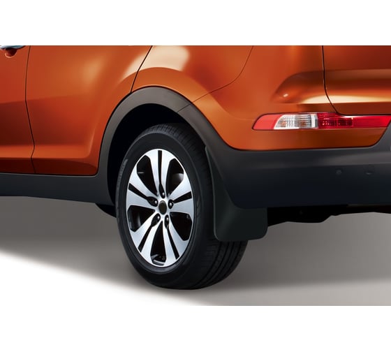 Брызговики задние FROSCH KIA Sportage NEW, 2010- 2 шт. в коробке FRОSCH.25.33.E13