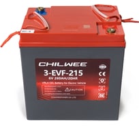 Аккумуляторная батарея Chilwee 3-EVF-215A 6V-240AH/С5 6-EVF-215