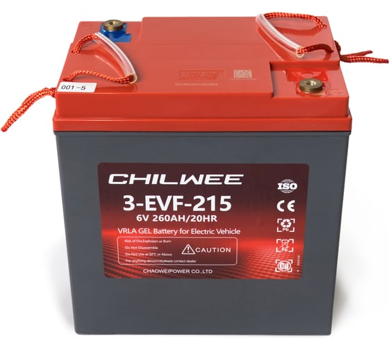 Аккумуляторная батарея Chilwee 3-EVF-215A 6V-240AH/С5 6-EVF-215